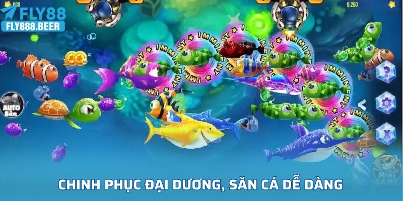 Chinh phục đại dương, săn cá dễ dàng