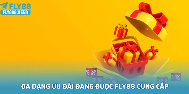 Đa dạng ưu đãi đang được FLY88 cung cấp